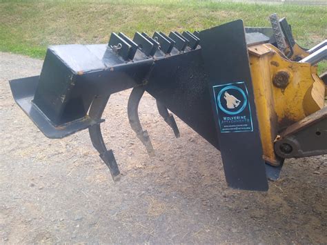 skid steer rippers|himac ripper scarifier for skidsteer.